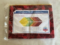 Cotton Fabric Spectrum Batiks Fat Quarter By Hoffman Baltic