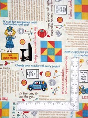 Sewing Theme Fabric By Yard Quilt Shop Sew Cotton by Timeless Treasures C5063