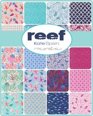 MODA – Reef by Kate Spain – Bloom Florals – Sky 1/4yd