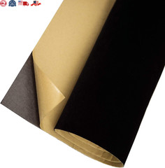 Self-Adhesive Felt Fabric, 17.7″ x 78.7″, Black Velvet Drawer Liner for Crafts &