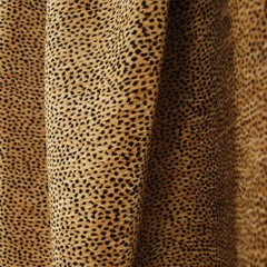 Siamese Black Tan Leopard Cheetah Upholstery Fabric