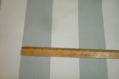 1 of 6 yds Pindler Outdoor Fabric Monterey Haze 4″ Stripe Upholstery 54″w BTY