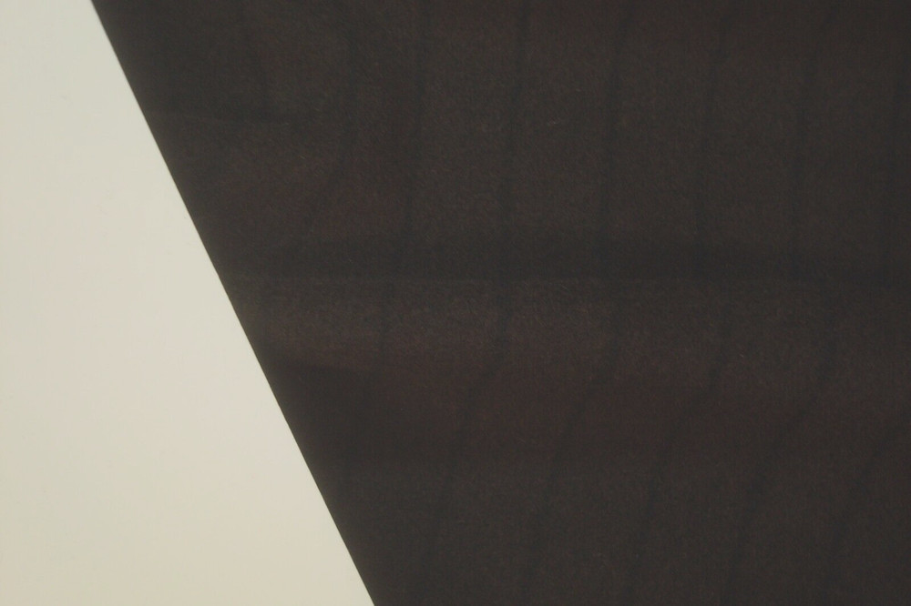 3 yds Warshaw 80% Wool Fabric 20 oz Coat Jacket Chocolate Brown stripe 60″w BTP