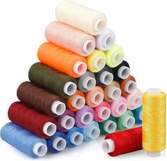 CiaraQ Sewing Threads Kits, 30 Colors Polyester 250 Yards Per 30 colors