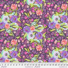 Tula Pink Moon Garden Hissy Fit DUSK Fabric 100% Cotton 18″ X 42″ New
