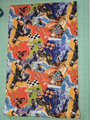 Springs Industries’ Vintage Abstract Xtreme Edge cotton fabric 83″×13″