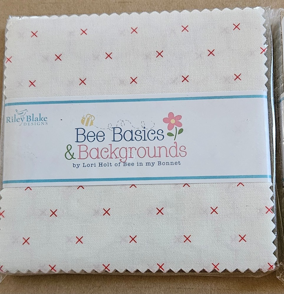 Riley blake bee basics & background 5 inch 42 pieces