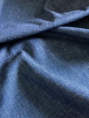 9oz Medium Wash Indigo Cotton Chambray Denim Midweight 63.5″ Wide 4 Yards Fabric