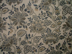 iLiv Woven Jacquard Fabric 1.3 Metres Clara Royal FR Cushion Curtain Upholstery