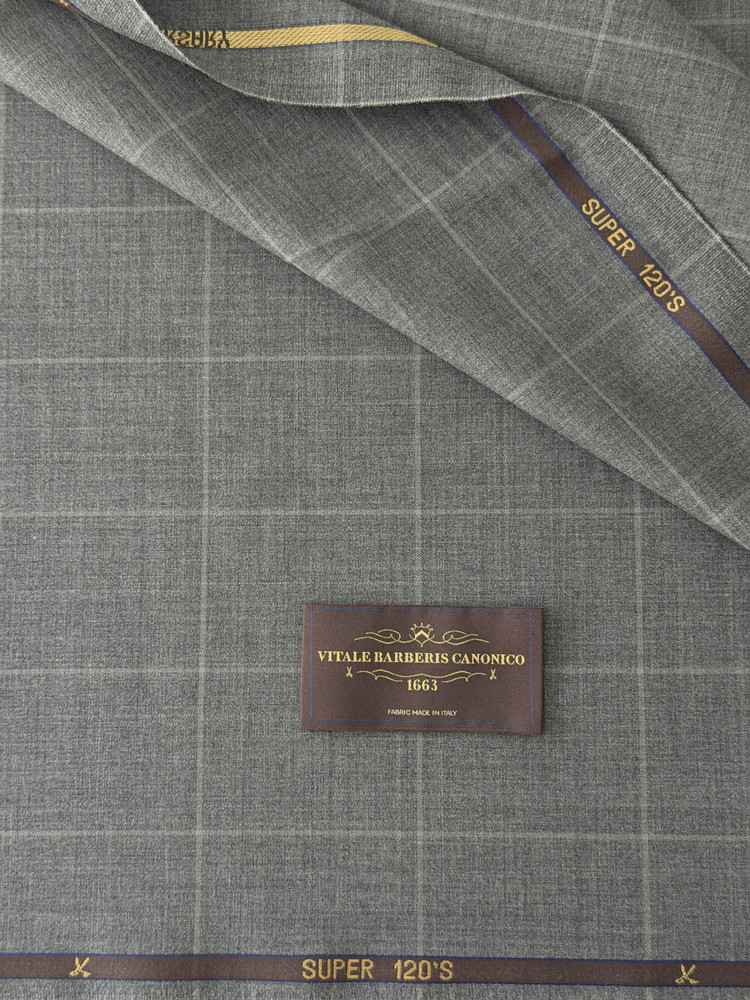 VITALE BARBERIS CANONICO SUPER 120’s – SUITING FABRIC -Made in Italy- 3.3m