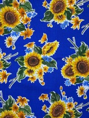 Sunflower Fabric By Hancock Fabrics Cotton 60″ 1.5 Yards