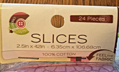Lot Of 3 Creative Cuts Fabric Slices (24 Per Pkg) Precut Quilting Sewing Retired