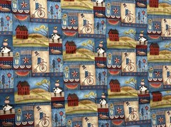 JO-ANN Fabrics cotton 44” wide x 28” long Uncle Sam Patriotic Farm Pattern