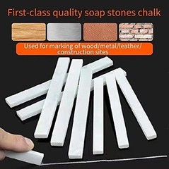 27 Pack Soapstone Pen, Flat Pencil, 27 Count (Pack of 1), White