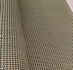 200G Yellow+Black Aramid Carbon Fiber Blended Cloth Fabric 50cm(L) 100cm(W)