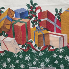 Christmas Fabric Cut & Sew #14 Projects Santa Pillows Stocking Vintage Hallmark