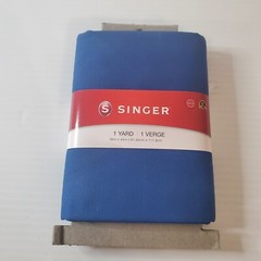 Blue Fabric 100% Cotton Singer 1 Yard Quilting Sewing Arts Crafts New