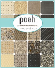 MODA – Posh by BasicGrey – Lace Muse Blenders – Shadow Mist 1/4yd