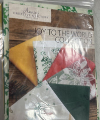 Annie’s Creative Quilters Batik Fabric Pack+ Pattern, Joy To The World FQ115 New