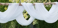 Warm Home Designs Xxl Wedding Arch Draping Fabric Bundle Has 2 360 Inch 30 Ft