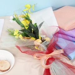 Light Pink Sheer Organza Fabric for Wedding Arch Draping, 8 Yards x 30 Inches