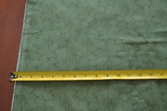 By 1/2 Yd, Dark-Green on Green Quilt Fabric RJR/Bowood House/Pandolph/0072,M9006