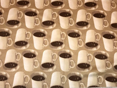 1-1/2 Yds x 54″ Heavyweight 100% Cotton Home Decor Upholstery Fabric Cup Coffee