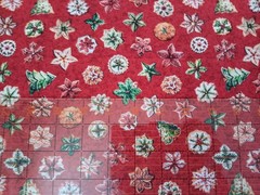 Cotton Quilt Sew Fabric Digital Print CHRISTMAS COOKIES Soft Brushed Cotton BTY