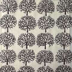 Alexander Henry Ghastly Forest Teal and Teal/Black Bramble Cotton Fabric