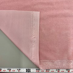 Princess DUSTY BLUSH Polyester Spandex Stretch Velvet Fabric for Bows, Top Knot