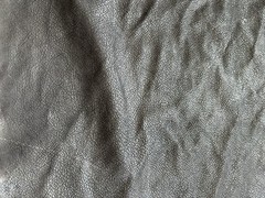 Black Pebble Grain Upholstery Vinyl Fabric 56 x 110 Faux Leather Heavyweight