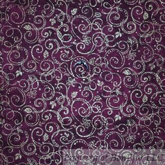 BonEful Fabric FQ Cotton Quilt White Rainbow Color Polka Dot Glitter Metallic US