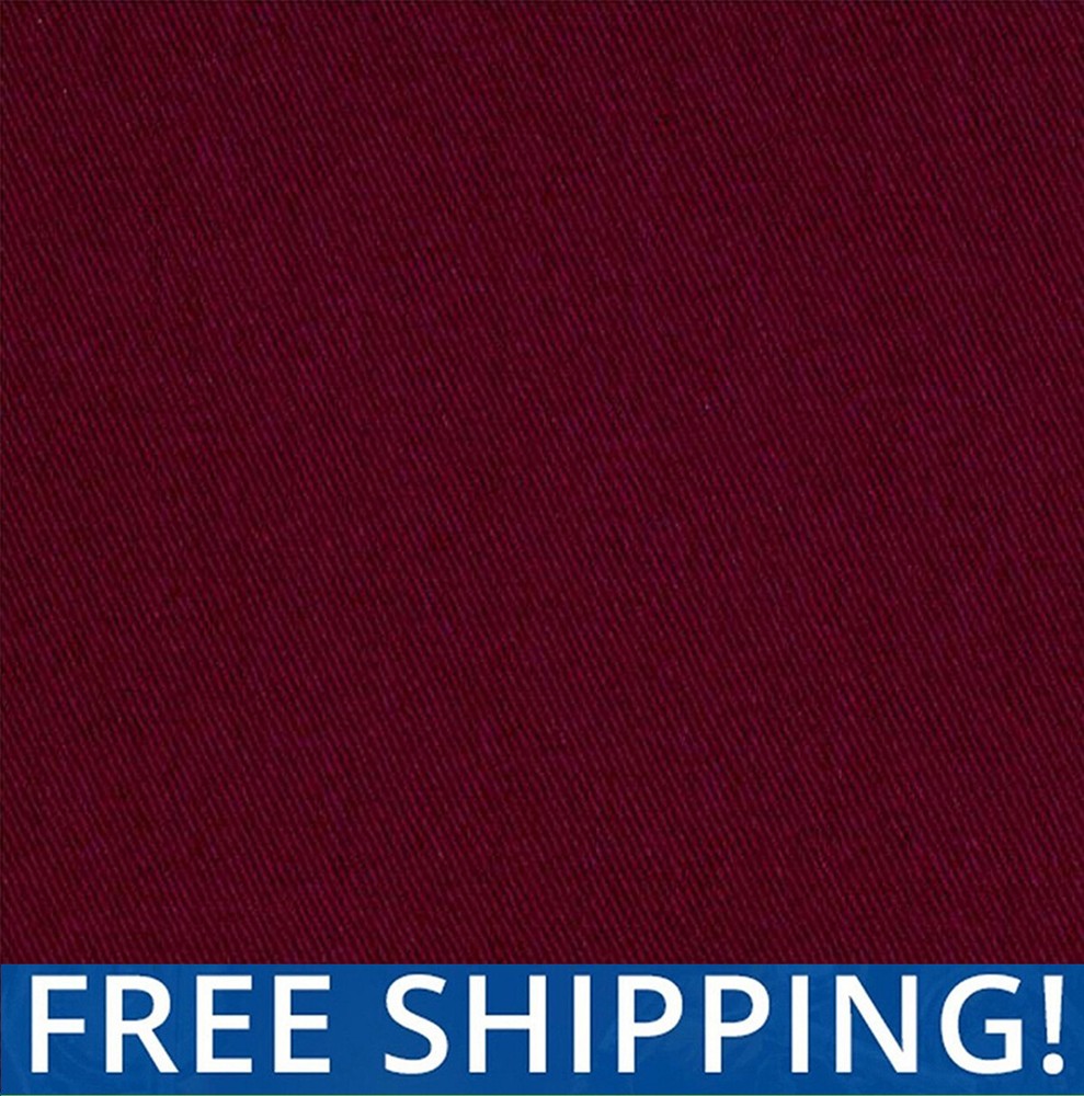 Burgundy Poly Cotton Twill Fabric – $$ Buy More – Save More $$ – #87740
