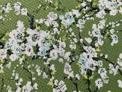 Fabric First Flourish Green By RJR Fabric 42” x 45”360