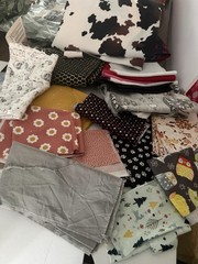 Lot Of Felt Fabrics Assorted Colors & Sizes