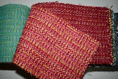 FABRIC SAMPLE BOOK Colorful ESSENTIAL WOVENS Spectacular Very Pretty 28pcs LOT