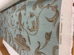 Designer Toile Fabric, Linen Cotton, 7.5oz., 255gsm, 2 Yards