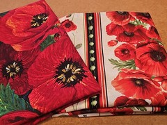 2 Yd Poppy Passion Fabric Chong-a Hwang Timeless Treasures