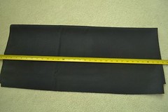 24″ Long x 60″ Wide, Navy Diagonal Stripes on Navy Mid-Weight Wool, M6760
