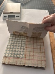 Pindler Check In Stripes Checks Solid Fabric Sample Books Craft Maker Doll House