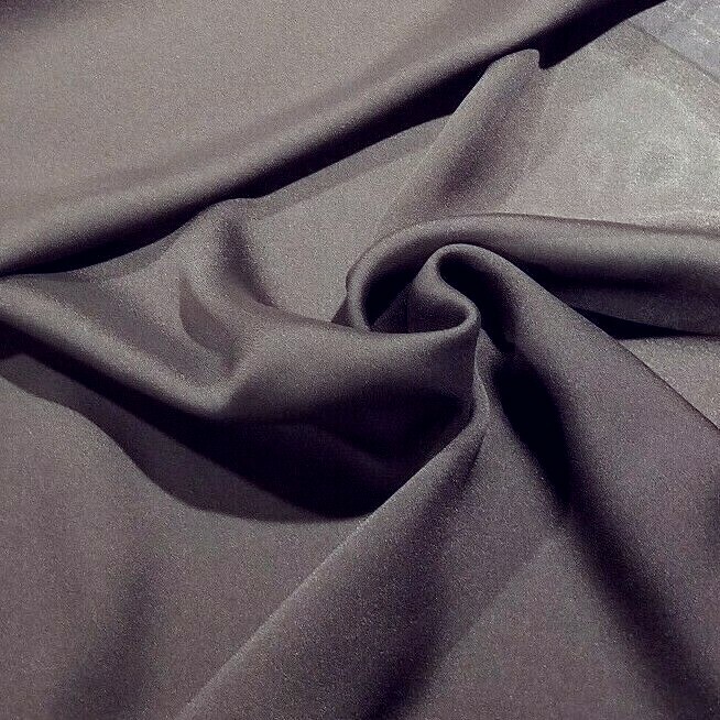 Dark Gray Silk Chiffon – So Elegant and Sophisticated! Classic!