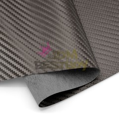 Gray Carbon Fiber Fabric Cloth Marine Vinyl 54″ Wide Plain Weave Upholstery