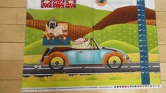 Growth Chart Fabric Panel to 60″ Next Stop Home Whole Country Caboodle H. Glass