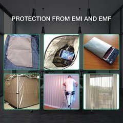EMF Protection Clothing Faraday Fabric Anti-Radiation RFID Shielding Cloth Block