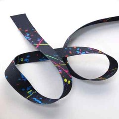 1 Meter 2.5cm Width Splash Camouflage Webbing Non-elastic Edging Strap DIY Parts