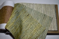 FABRIC SAMPLE BOOK Multicolor EUREKA TEXTURE Faux Silk 40pcs LOT Multi-Tonal