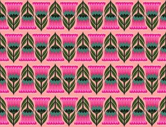 1/2 Yard Fabric – Jumpstart | Celosia – Punch by Anna Maria Textiles