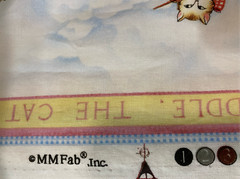 Nursery rhyme fabric by MMFab Inc