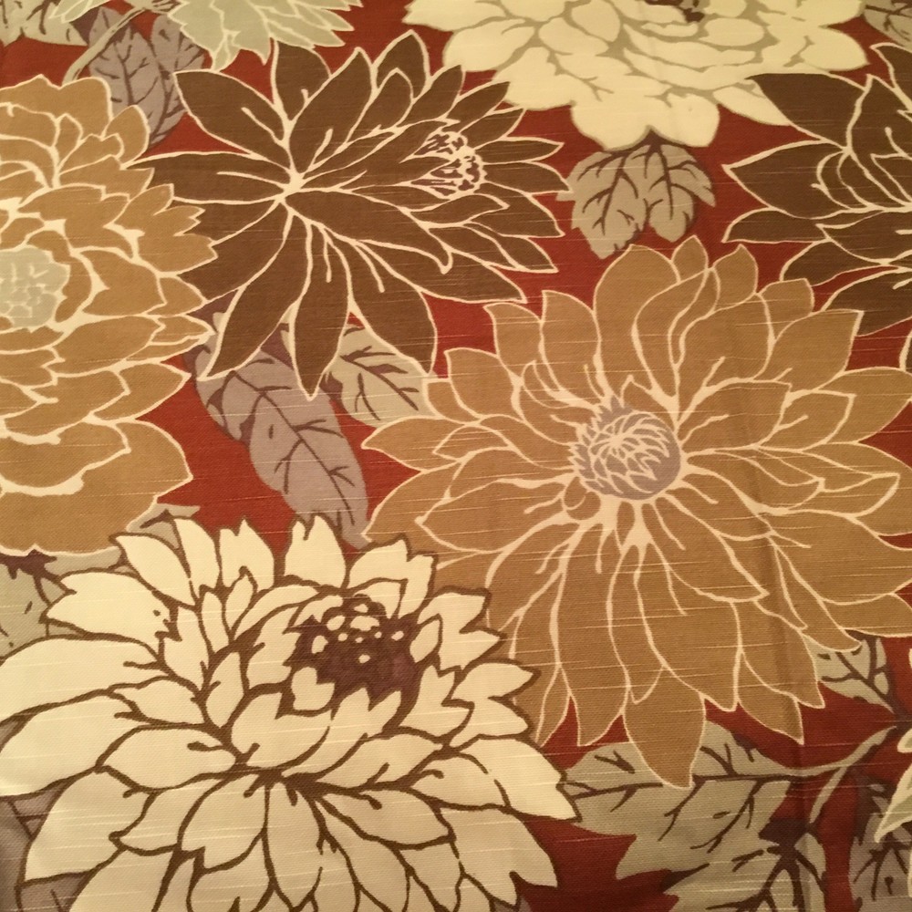 Decorator Fabric ROBERT ALLEN Earthy Flowers
