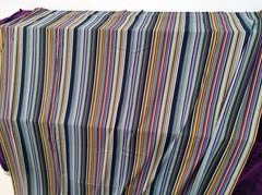 55”Wide By Yard Colored Stripe Fabric Dress Shirt Sleep Material Viscose Rayon